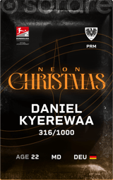 Daniel Kyerewaa - limited