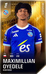 Maximillian Oyedele - limited