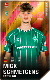 Mick Schmetgens - limited