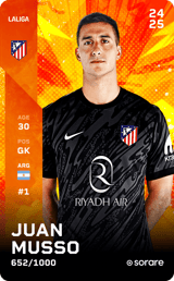 Juan Musso - limited