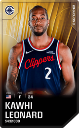 Kawhi Leonard - limited