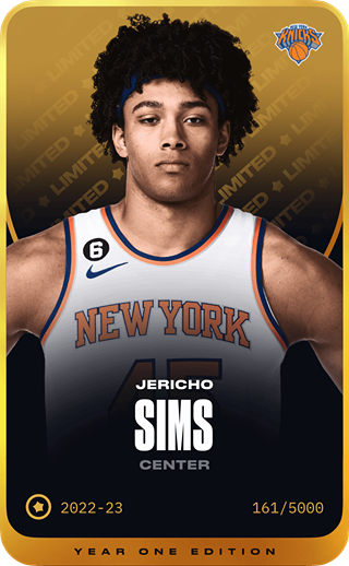 Jericho Sims - limited