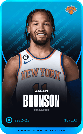 Jalen Brunson - super_rare
