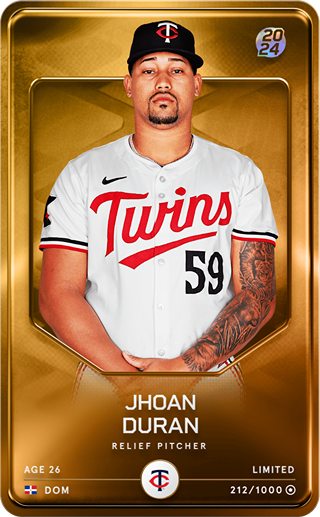 Jhoan Duran - limited
