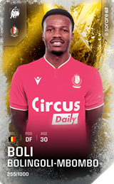 Boli Bolingoli-Mbombo - limited