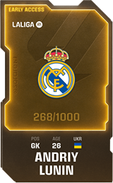 Andriy Lunin - limited