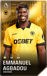 Emmanuel Agbadou - limited