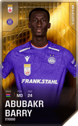 Abubakr Barry - limited