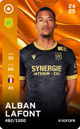 Alban Lafont - limited