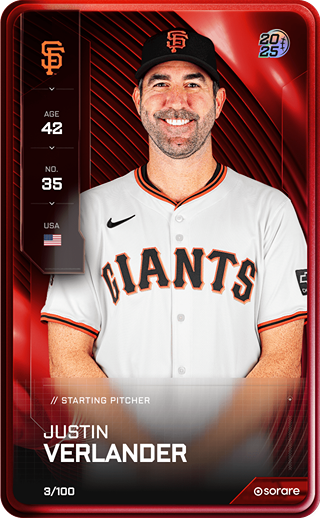 Justin Verlander - rare