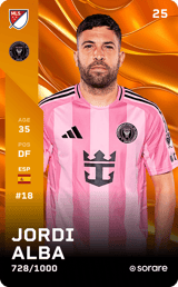 Jordi Alba - limited
