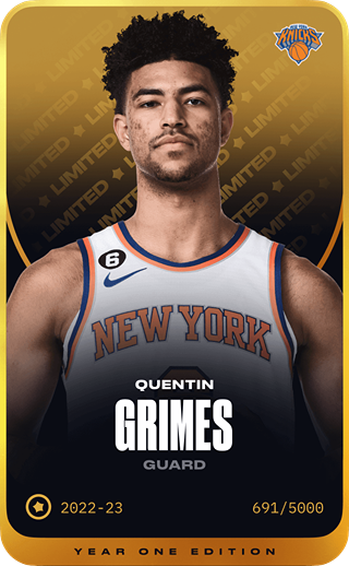 Quentin Grimes - limited
