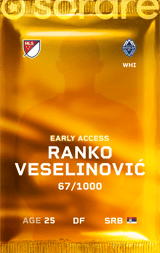 Ranko Veselinovic - limited