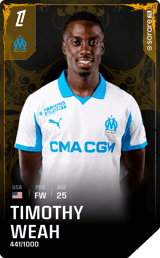 Timothy Weah - limited