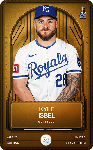 Kyle Isbel - limited
