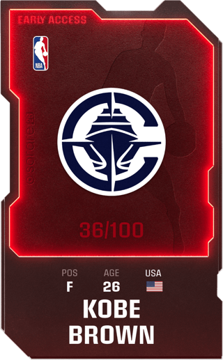 Kobe Brown - rare