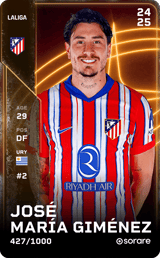 José María Giménez - limited