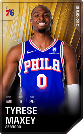 Tyrese Maxey - limited