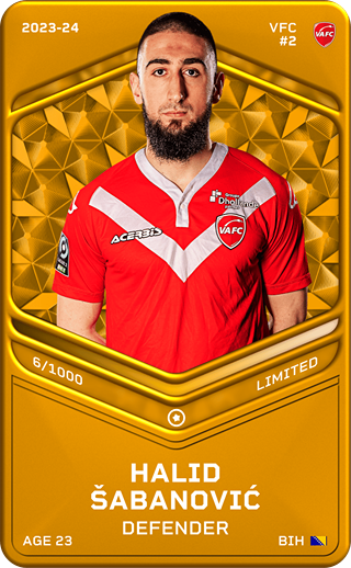 Halid Šabanović - limited