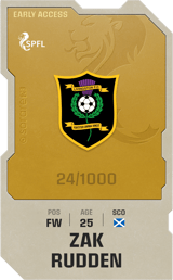 Zak Rudden - limited