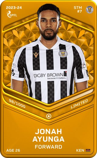 Jonah Ayunga - limited