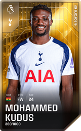 Mohammed Kudus - limited