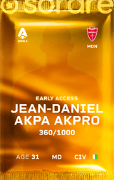 Jean-Daniel Akpa Akpro - limited