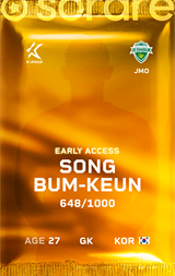 SONG BUMKEUN - limited