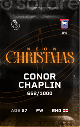 Conor Chaplin - limited