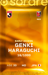 Genki Haraguchi - limited