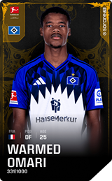 Warmed Omari - limited