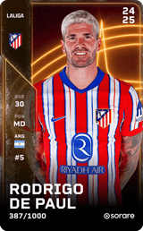 Rodrigo De Paul - limited