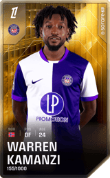 Warren Kamanzi - limited