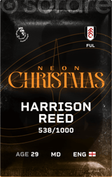 Harrison Reed - limited