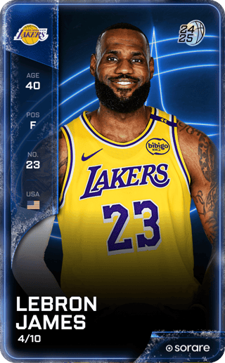 LeBron James - super_rare