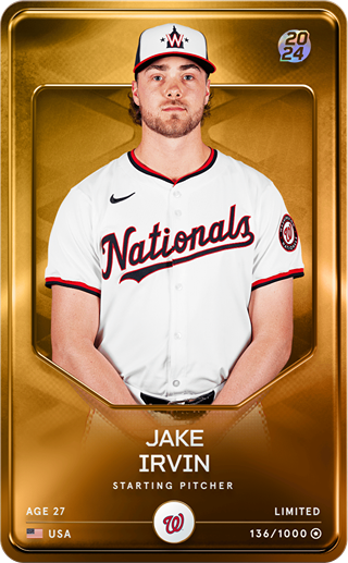 Jake Irvin - limited