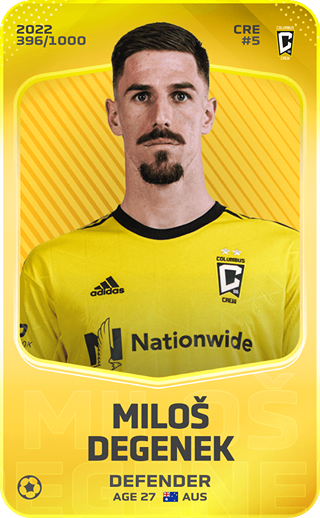 Milos Degenek - limited