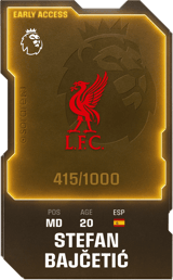 Stefan Bajčetić - limited