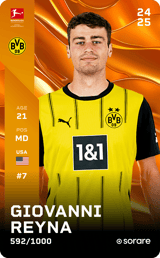 Giovanni Reyna - limited