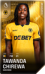 Tawanda Chirewa - limited