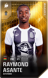 Raymond Asante - limited