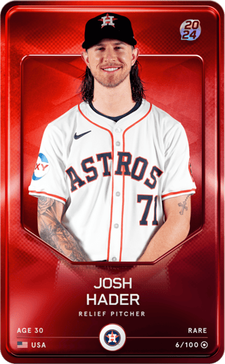 Josh Hader - rare