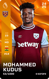 Mohammed Kudus - limited