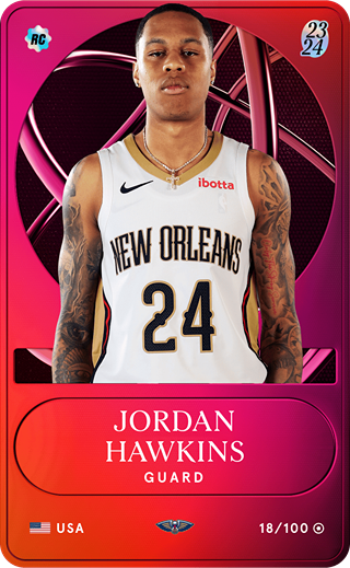 Jordan Hawkins - rare