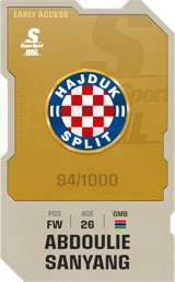 Abdoulie Sanyang - limited