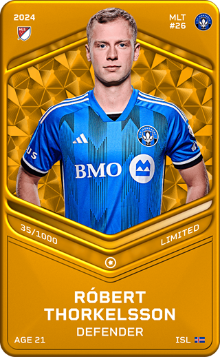 Róbert  Thorkelsson - limited