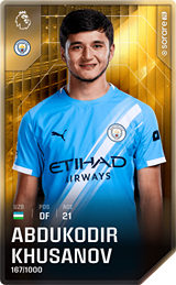 Abdukodir Khusanov - limited