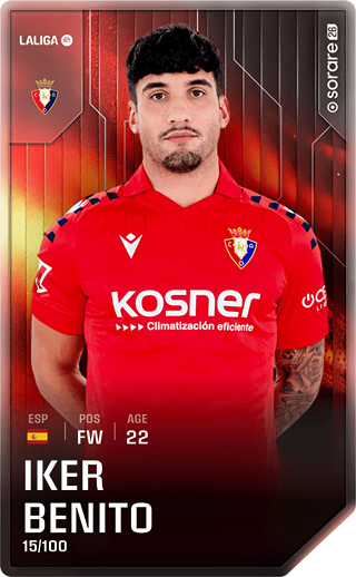 IKER BENITO - rare