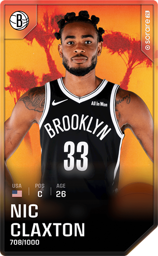 Nic Claxton - limited