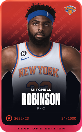 Mitchell Robinson - rare
